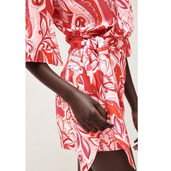 PRINTED MINI DRESS - Picture 13 of 16